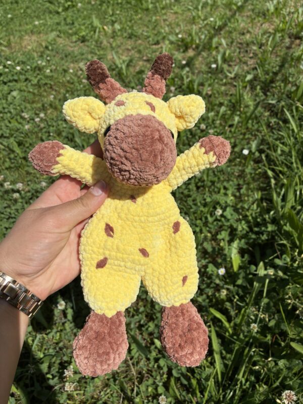 Doudou plat Girafe